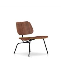 Eames 金属底座模压胶合板休闲椅