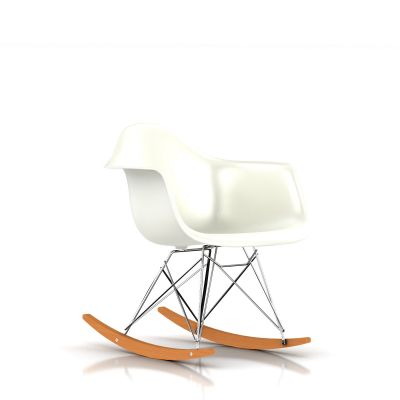 Eames 摇杆底座模压塑壳扶手椅